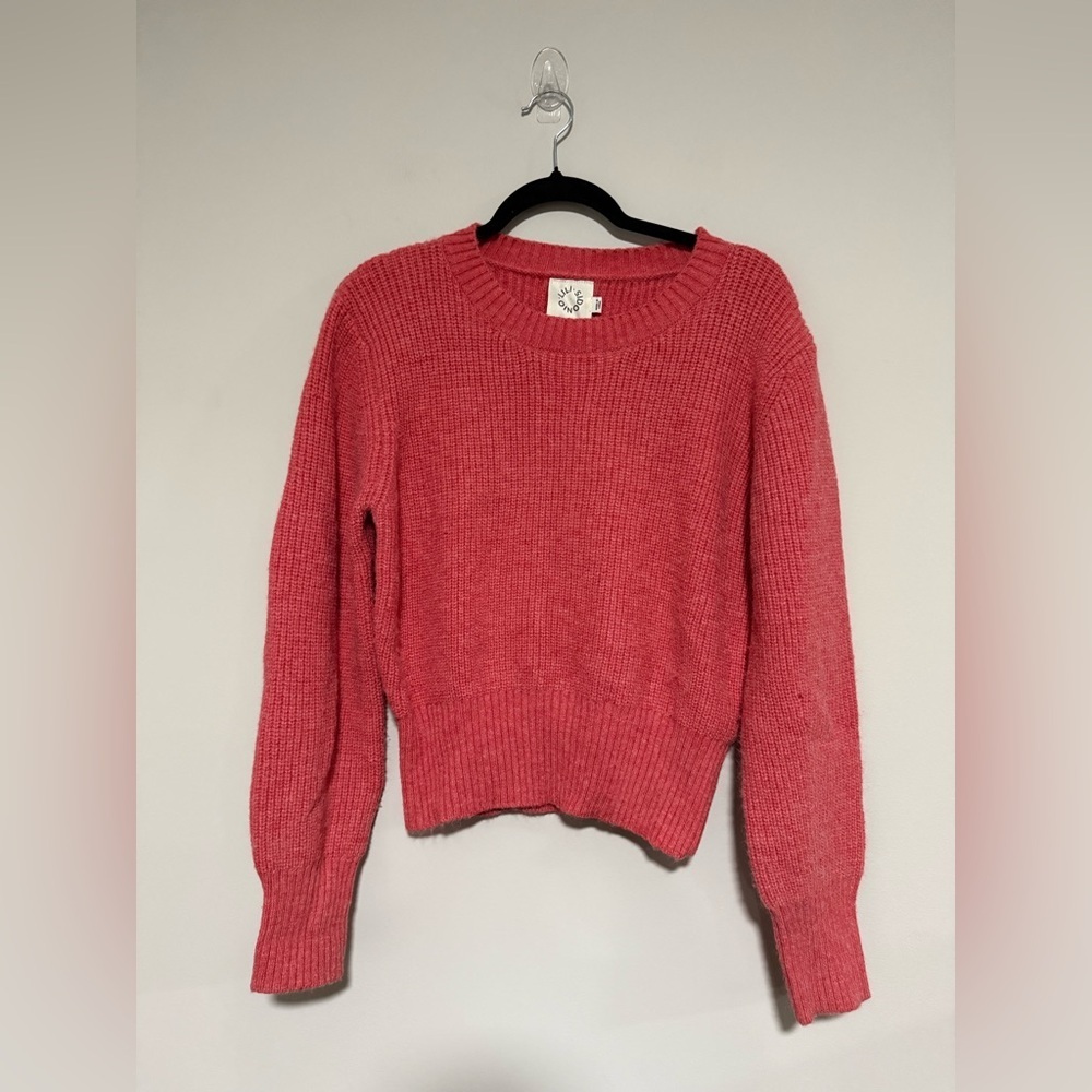 Lili Sidonio Cozy Pink Sweater Size Large Boutique